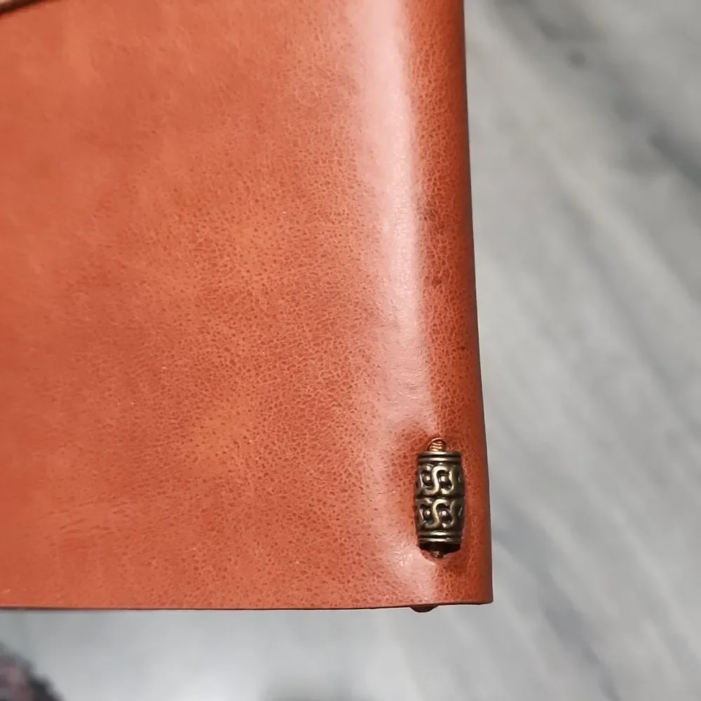 NWOT Leather Planner Journal